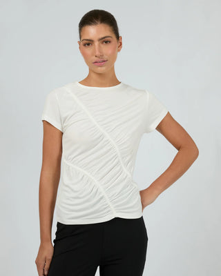 Luxe Ruched Tee