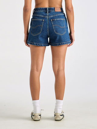 High relaxed short - indigo dream