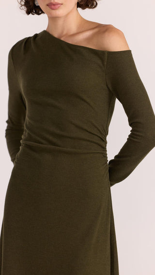 Mason midi dress- khaki