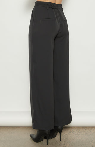 KELSO WIDE LEG PANT - BLACK